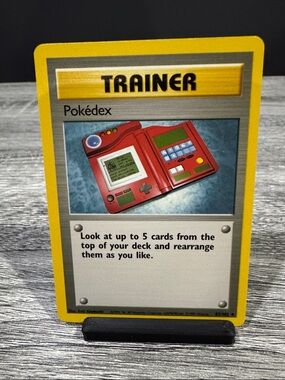 Pokémon | Base Set (Trainer Card) #87/102: Pokédex (1999) - Vintage Trading Card